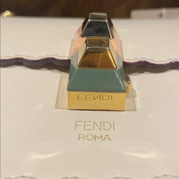 Beyond Stunning Fendi Kan I Leather Crossbody Bag - Picture 5 of 13